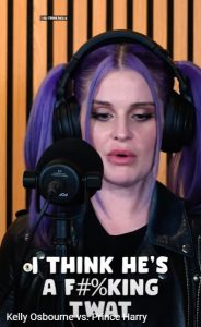 Kelly Osbourne's Prince Harry rant